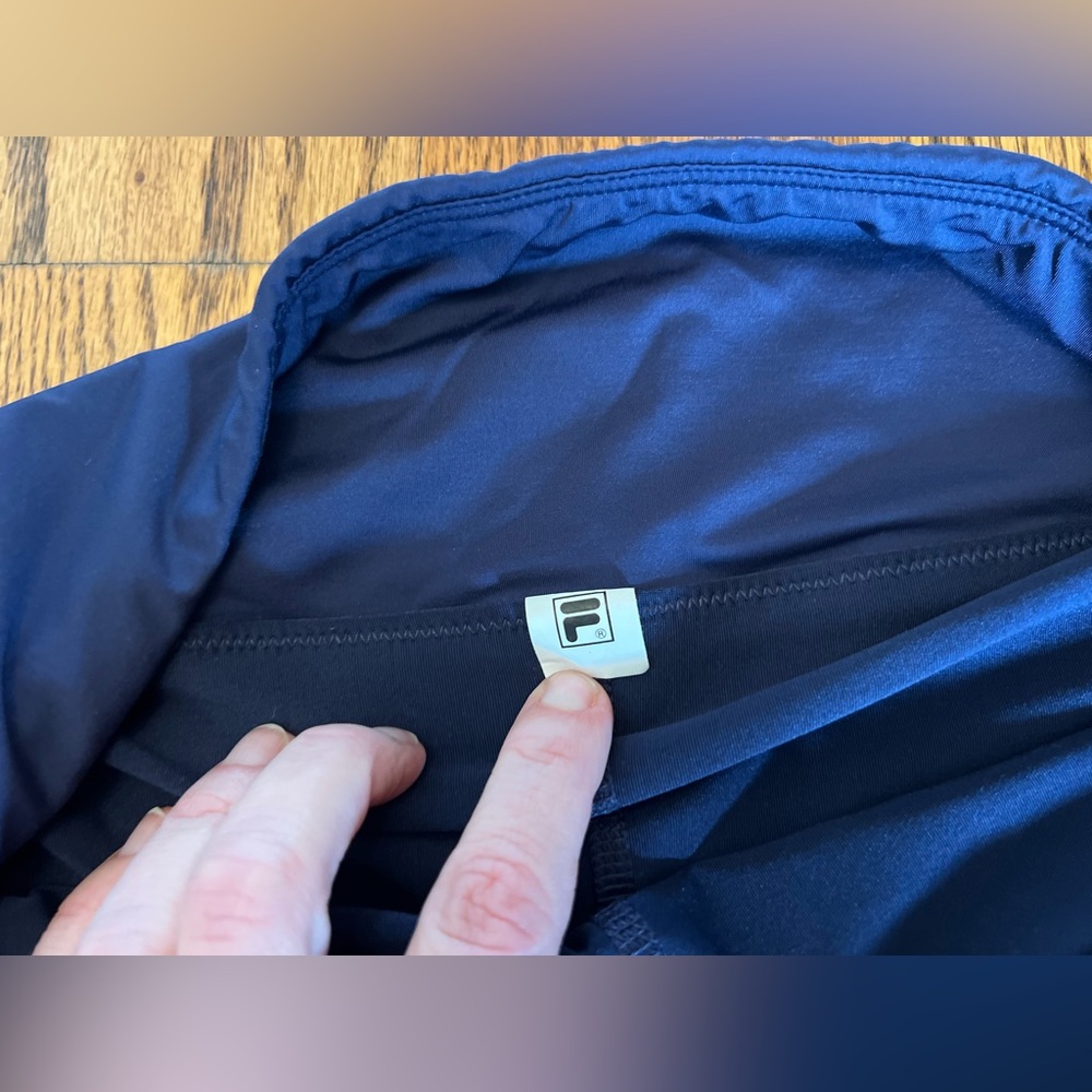 Fila Navy and Red Mini Skirt - Picture 6 of 6